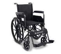 Mobiclinic Silla De Ruedas Plegable Con Ruedas Traseras Extraíbles