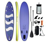 Mobiclinic®, Tabla de Paddle Surf, Hinchable, Incluye Bomba, Quillas, Mochila, Remo Ajustable, Funda para Móvil, Kit Reparación, 315x78x15cm, Plegable, hasta 150 kg, Niños, Adultos y Mascotas, Stitch