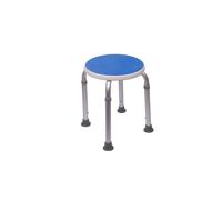 Mobiclinic®, Taburete baño, Conteras Antideslizantes, Asiento Confortable de Goma EVA, Banqueta de Ducha, hasta 100 kg, Ligera y Resistente, Aluminio, Foco