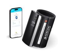 Mobiclinic®, Tensiómetro de Brazo, Digital, Conexión Bluetooth y APP, Guía por Voz, 50 Memorias, Detección de Movimiento, Carga USB, Preciso, Cardiomed