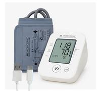 Mobiclinic®, Tensiómetro de Brazo, Pantalla LCD Grande, 90 Memorias, Media 3 Mediciones, Detección Arritmias, Aviso por Movimiento, Preciso, Tensimax