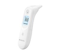 Mobiclinic®, Termómetro de Oído Digital, 7 Memorias, Alerta de Fiebre, Pantalla Iluminada, Punta Suave y Segura, Apagado Automático, Para Niños y Adultos, ºC/ºF, Thermobi1