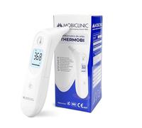 Mobiclinic®, Termómetro de Oído Digital, 7 Memorias, Alerta de Fiebre, Pantalla Iluminada, Punta Suave y Segura, Apagado Automático, Para Niños y Adultos, ºC/ºF, Thermobi1