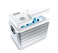 Mobicool MQ40A Nevera Eléctrica Portátil, Aluminio, 39 l, mini nevera para coche, camión, barco y autocaravana, 12 y 230 V