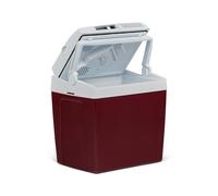 MOBICOOL Nevera eléctrica ME24 23L - 12 V y 230 V - Nevera para coche compacta con sistema de doble ventilador y compartimento para cables en la tapa para camping, vacaciones y excursiones de un día