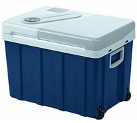 Mobicool W40 AC/DC - Nevera termoeléctrica portátil, Conexiones 12/24 / 230 V, 39 litros de Capacidad, Color Azul/Gris
