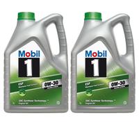 Mobil 1 ESP 0W-30 5L + 5L = 10L Aceite De Motor Porsche C30 Aprobación 10 Litros