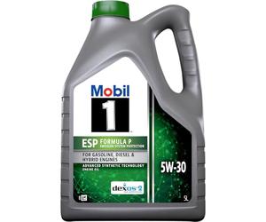 MOBIL Aceite de motor 5W-30 1 ACEA C3 ACEA C2 API SN API CF ESP Formula P 5L Compatible con PEUGEOT 208 I Hatchback CA, CC, TOYOTA AYGO WNB1, KGB1, OPEL Corsa D Hatchback S07, NISSAN Qashqai II J11