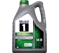 MOBIL Aceite de motor 5W-30 1 aceite ACEA C3 ACEA C2 API SN API CF ESP Formula P 5L Compatible con PEUGEOT 208 I Hatchback CA, CC, TOYOTA AYGO WNB1, KGB1, OPEL Corsa D Hatchback S07, NISSAN, KIA