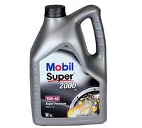 Mobil Super 2000 X1, Aceite de Motor, 10W-40, 5 Litros
