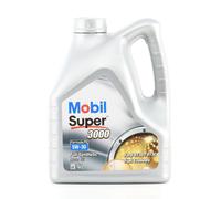 MOBIL Super 3000 X1 Formula FE Aceite de motor 5W-30 Aceite sintetico Aceite 4L