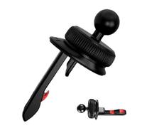Mobile Bracket Clip Air Vent Clip, Vehicle Ball Bracket Clamp, 17mm Joint Ball Phone Holder, Vent Grip with Joint Ball Dia 17mm Air Vent Clip for Car Phone Mount Cellphone Holder Vent Grip