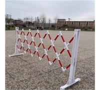 Mobile Concertina - Barrera de seguridad retráctil con rodillos para acordonar rápidamente cualquier área, 1,2 m de alto ahorro de espacio