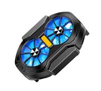 Mobile Cooler - Compact Mobile Phone Lightweight Duaal Fans | Silent Functioning Advanced Phones Cooler Fan, Fast Cooling Cell Phone Refrigerator For Keeping Phones Cool