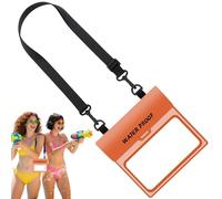 Mobile Dry Case Bag - Waterproof PVC Phone Holder, Transparent Touch-Friendly Pouch with Easy Lock Closure, Keeps Smartphones Safe and Accessible, Ideal for Pool Trips Beach Adventures Outdoor