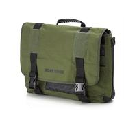Mobile Edge Laptop Messenger Bag 17.3"-Eco-Friendly, Cotton Canvas, Funda para portátil Unisex Adulto, Verde Oliva, 17,3"