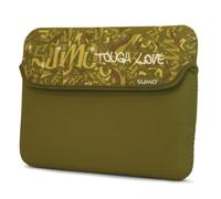 Mobile Edge Sumo Graffiti Sleeve - 8.9" Netbook, Green 8.9" - Funda (Green, Funda, 22,6 cm (8.9"), Verde)