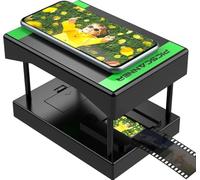 Mobile Film Scanner 35 mm, escáner de Diapositivas positivas y negativas, digitalizar Diapositivas y Negativos en casa con su Propio Smartphone, digitalizar Diapositivas