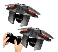 Mobile Game Controller - 2 Pieces Game Triggers for Smartphones Tablets for Party Birthday Offices Apartment Leisure Entertainment | Ergonomic Clips-On Design Responsive Buttons Lightweight Portable