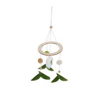 Mobile Halterung für Babybett, 4,13 Zoll Kinderzimmer-Dekoration Mobile Ständer aus Holz,für Aufhängung Windspiele Bettglocke, Bett Spielzeuge