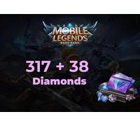 Mobile Legends 317 Diamonds + 38 Bonus Direct Top-Up - GLOBAL