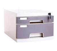 Mobile Office Nizer - Caja de almacenamiento de documentos de plástico con múltiples cajones, con cerradura de 2/3/4 capas para recibos y suministros, ideal para uso en la oficina