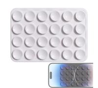 Mobile Phone Grip Pad - Expandable Sticky Mount for All Phones | Flexible Adhesive Backing with Rotating Mechanism, Convenient Accessory for Texting, Video Calls Media Watching