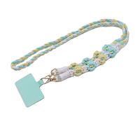 Mobile Phone Lanyard - 25.6inphone Lanyard | Anti-Theft Phone Tether | Woven Harness Phones Theft Protection | Neck Hanger or Backpack Anti-Loss Lanyards Clip for Fishing Ski Outdoor Travel Women Men