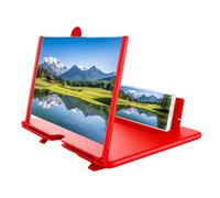 Mobile Phone Magnifier - 3D HD Projector Stand | Desktop Screen Amplifier For Cell Phones, Ideal For Seniors, Movie Night, Video Watching, Travel, Home, Office, Breaks, Parties, And Gift