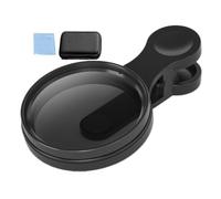 Mobile Phone Polarizing Filter, Circular Lens Filter, Clip 52mm, Multi-Coated Glass, Enhanced Clarity Photography, For Lens, 3.54x2.17x0.79 Inches, Black, 1 Pack