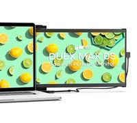 Mobile Pixels Duex MAX DS Monitor Portátil 14,1” FHD 1080p, USB-C/HDMI, para Laptops de 14 a 17”, Compatible con macOS/Windows/Android/Switch (Negro)