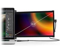 Mobile Pixels Duex Plus Monitor portátil, IPS Full HD de 13.3 pulgadas, monitor de doble pantalla alimentado por USB A/C, pantalla ajustable de brillo antirreflejos