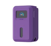 Mobile Power - Funda protectora para S1 45 W, 10000 mAh, a prueba de arañazos, funda flexible, a prueba de polvo, accesorio de alimentación móvil, color morado