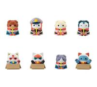 Mobile Suit Gundam Mega Cat Project Surtido Trading Figuras 3 cm Nyandam We Are The Earth Federation Forces (8)