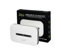 Mobile WiFi Router, Travel WiFi Device, Internet Hotspot Dispositivo, Dispositivo móvil con diseño portátil y Compacto de 3,86 x 2,32 x 0,71 Pulgadas para Trabajar y estudiar en Cualquier Lugar (1