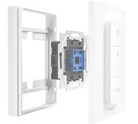 Mobilefox - Cubierta universal para interruptor de intensidad Philips Hue - Adaptador V2 - Blanco - 8 x 12,5 cm
