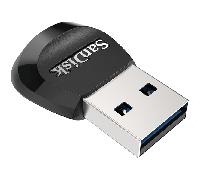 SanDisk Lector de tarjetas USB 3.0 MobileMate para tarjetas de memoria microSD