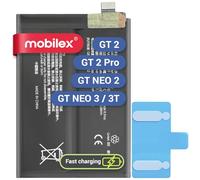 MOBILEX® Batería BLP887 para realme GT2 / GT 2 Pro/GT Neo 2 / GT Neo 3 / GT Neo 3T | 5000mAh - OEM | Interna Repuesto con Adhesivo | Carga Rápida | Capacidad Original