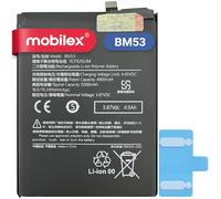 MOBILEX® Batería BM53 para Xiaomi Mi 10T / 10T Pro / K30S Ultra | 5000mAh - OEM | Interna Repuesto con Adhesivo | Capacidad Original