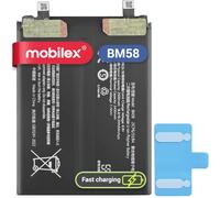 MOBILEX® Batería BM58 para Xiaomi 11T Pro 5G | Carga Rápida 120W HyperCharge | 5000mAh - OEM | Interna Repuesto con Adhesivo | Capacidad Original