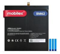 MOBILEX® Batería BM62 para Xiaomi Mi Pad 3 | MEC91 | 6600mAh - OEM | Interna Repuesto con Adhesivo | Capacidad Original