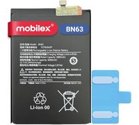 MOBILEX® Batería BN63 para Xiaomi Redmi 10 Prime / 10 Prime 2022 / Redmi 10 Power | 6000mAh - OEM | Interna Repuesto | Capacidad Original