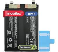 MOBILEX® Batería BP47 para Xiaomi Redmi Note 11 Pro+ 5G / Xiaomi 11i HyperCharge 5G | Carga Rápida 120W HyperCharge | 4500mAh (Dual Cell) - OEM | Interna Repuesto con Adhesivo | Capacidad Original