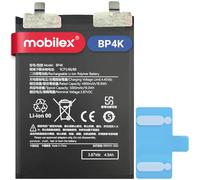 MOBILEX® Batería BP4K para Xiaomi Redmi Note 12 Pro 5G / 12 Turbo/Poco F5 / X5 Pro 5G | Interna Repuesto | 5000mAh - OEM | Capacidad Original