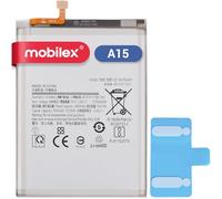 MOBILEX® Batería EB-BA156ABY para Samsung Galaxy A15 4G / A15 5G | 5000mAh - OEM | Interna Repuesto con Adhesivo | Capacidad Original
