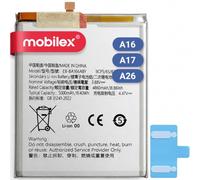 MOBILEX® Batería EB-BA166ABY para Samsung Galaxy A16 4G / A16 5G / A26 5G / A17 4G / A17 5G | Carga Rápida 25W | 5000mAh - OEM | Interna Repuesto con Adhesivo | Capacidad Original