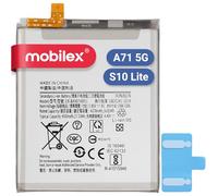 MOBILEX® Batería EB-BA907ABY para Samsung Galaxy S10 Lite / A71 5G | 4500mAh - OEM | Interna Repuesto con Adhesivo | Capacidad Original