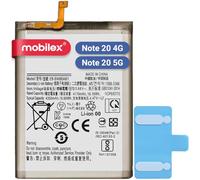 MOBILEX® Batería EB-BN980ABY para Samsung Galaxy Note 20 / Note 20 5G | 4300mAh - OEM | Interna Repuesto con Adhesivo | Capacidad Original