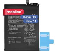 MOBILEX® Batería HB396285ECW para Huawei P20 / Honor 10 | 3400mAh - OEM | Interna Repuesto con Adhesivo | Capacidad Original
