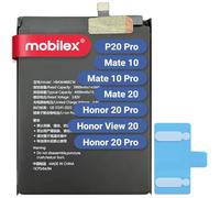 MOBILEX® Batería HB436486ECW para Huawei P20 Pro/Mate 10 / Mate 10 Pro/Mate 20 / Honor View 20 / Honor 20 Pro | Carga Rápida | 4000mAh - OEM | Interna Repuesto con Adhesivo | Capacidad Original